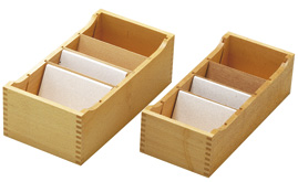 houten bureau-accessoires